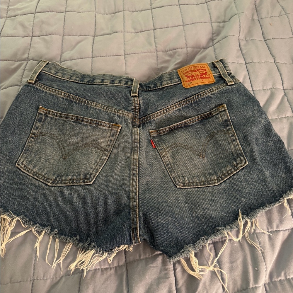 Levi's 501 Women's Denim Shorts Size 33
